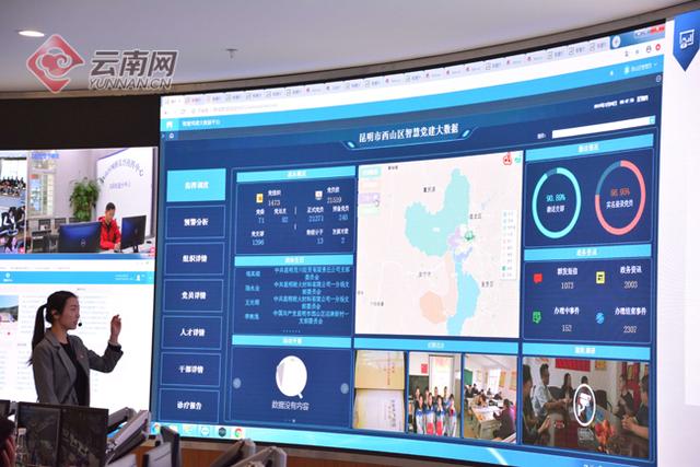 云南智慧党建平台大数据