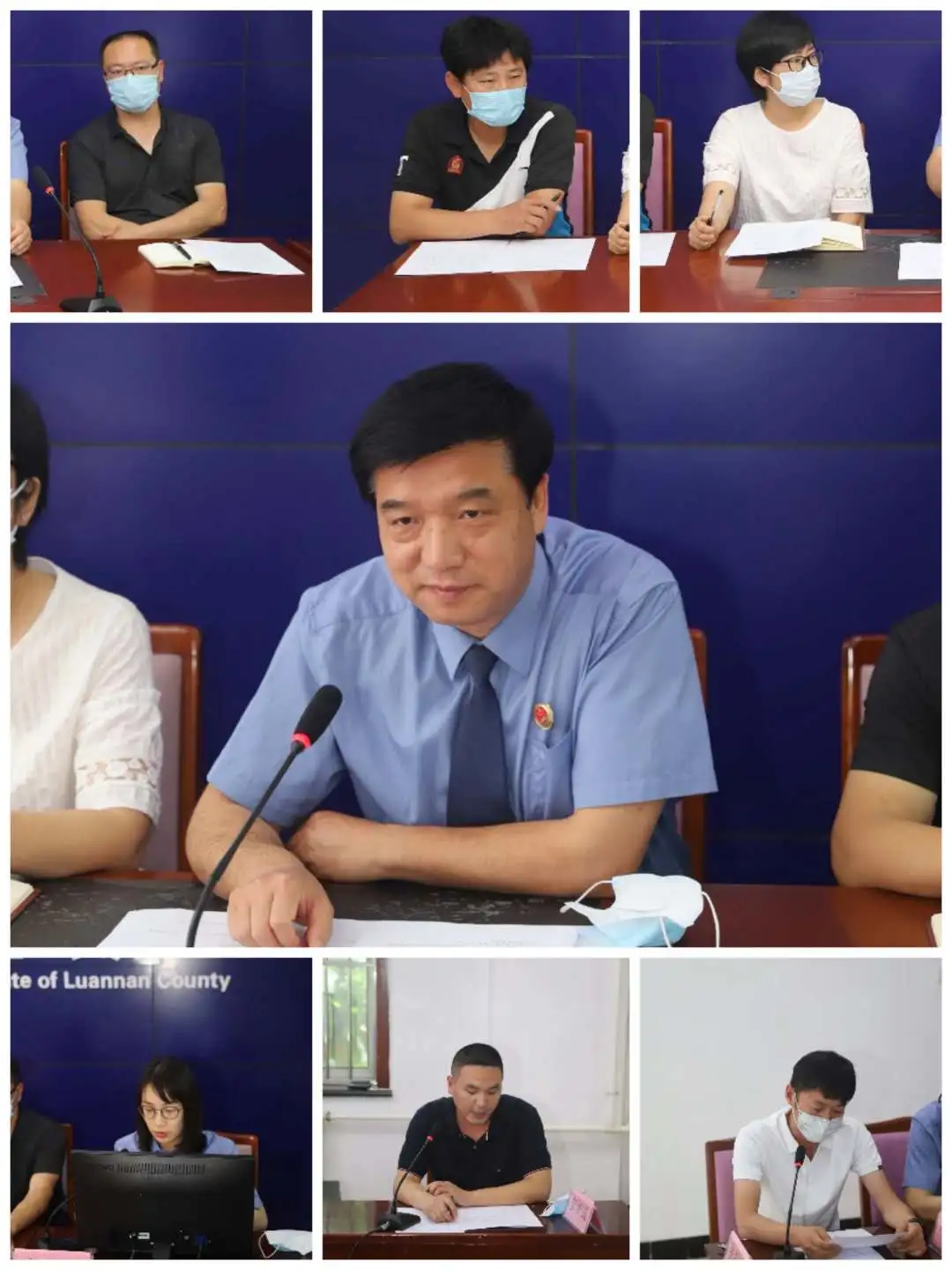 滦南县检察院远程视频系统公开审查听证体现司法公正！